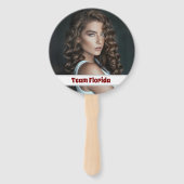 Custom Pageant Fan Wavers - Dubbelzijdig 10-Pack Handwaaier (Voorkant)