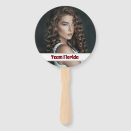 Custom Pageant Fan Wavers - Dubbelzijdig 10-Pack Handwaaier