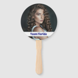 Custom Pageant Fan Wavers - Dubbelzijdig 10-Pack Handwaaier