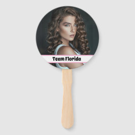 Custom Pageant Fan Wavers - Dubbelzijdig 10-Pack Handwaaier