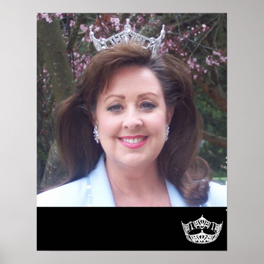 Custom Pageant Queen Poster (Voorkant)