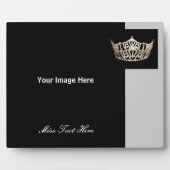 Custom Pageant Royalty Photo Plaque Fotoplaat (Voorkant)