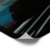 Custom painted fuel tank - South Dakota Poster (Hoek)