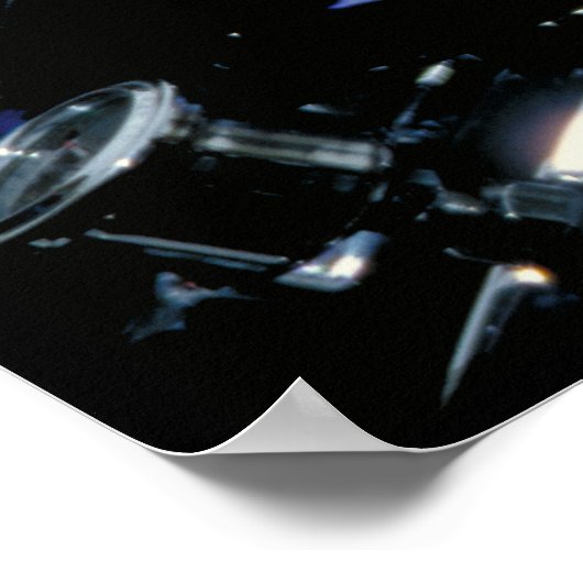 Custom painted fuel tank South Dakota Poster (Hoek)