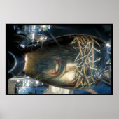 Custom painted fuel tank - South Dakota Poster (Voorkant)