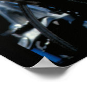 Custom painted fuel tank - South Dakota Poster (Hoek)