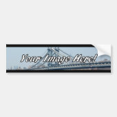 Custom Panorama Photo Bumpersticker (Voorkant)
