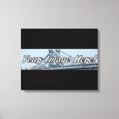 Custom Panorama Wrapped Canvas Print (Voorkant)