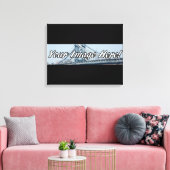 Custom Panorama Wrapped Canvas Print (Insitu (Woonkamer))
