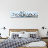 Custom Panorama Wrapped Canvas Print (Insitu (Slaapkamer))