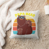 Custom Papa Beer Vader Kinder namen  Schattige T- Kussen (Deken)