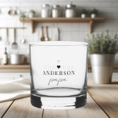 Custom Papa | Gepersonaliseerde opa Gift Whisky Glas