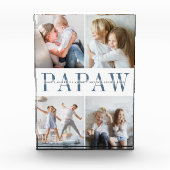 Custom Papaw Grandchildren Fotoblokken (Voorkant)