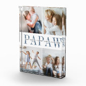 Custom Papaw Grandchildren Fotoblokken (Rechts)