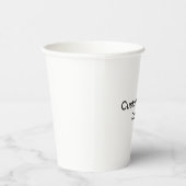 Custom Paper Cups Papieren Bekers (Rechts)