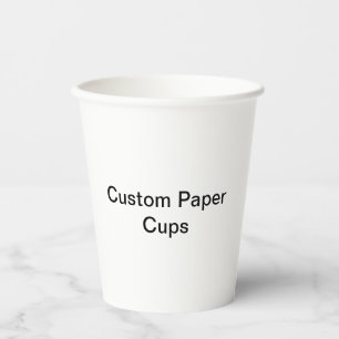 Custom Paper Cups Papieren Bekers