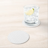 Custom Paper Drink Coasters | Printed Style Ronde Kartonnen Onderzetter (Insitu)