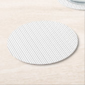 Custom Paper Drink Coasters | Printed Style Ronde Kartonnen Onderzetter (Gebogen)