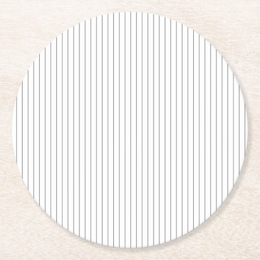 Custom Paper Drink Coasters | Printed Style Ronde Kartonnen Onderzetter (Voorkant)