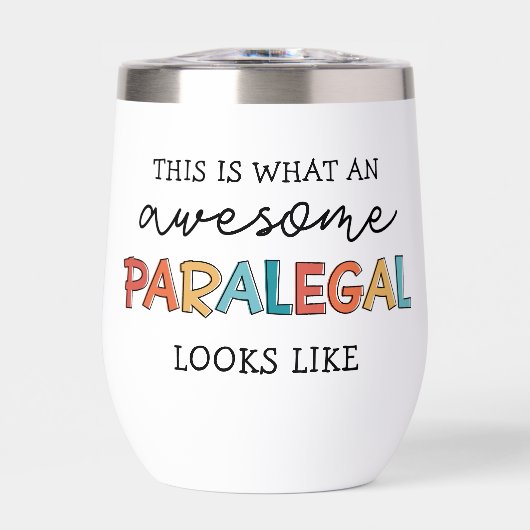 Custom Paralegal Geweldige Legal Assistant Funny (Voorkant)
