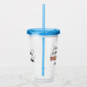 Custom Paralegal Geweldige Legal Assistant Funny Acryl Drinkbeker (Rechts)