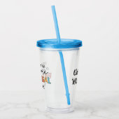 Custom Paralegal Geweldige Legal Assistant Funny Acryl Drinkbeker (Links)