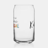 Custom Paralegal Geweldige Legal Assistant Funny Blikvorm Glas (Links)