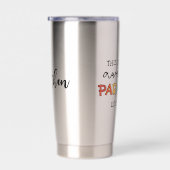 Custom Paralegal Geweldige Legal Assistant Funny Geïsoleerde Drinkbeker (Rechts)