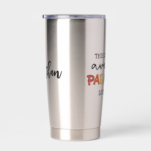 Custom Paralegal Geweldige Legal Assistant Funny Geïsoleerde Drinkbeker (Rechts)