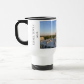Custom  Paris panoramic skyline Travel  Mug Reisbeker (Links)