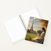 Custom Paris Sketch Travel Notitieboek Dagboek (Binnen)