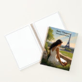 Custom Paris Sketch Travel Notitieboek Dagboek (Binnen)