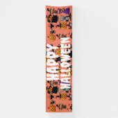 Custom Party Banners, Heksen Scare Crow Halloween Spandoek (Verticaal)