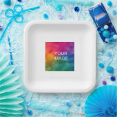 Custom Party Event Eenvoudige Minimalistische Sjab Papieren Bordje (Feest)