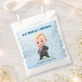 Custom Party Favor Bags for Boys Birthday Bedankzakje (Geknipt)