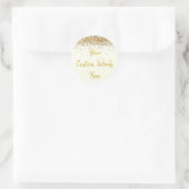 Custom Party Favor Gepersonaliseerde Verjaardag Iv Ronde Sticker (Tas)