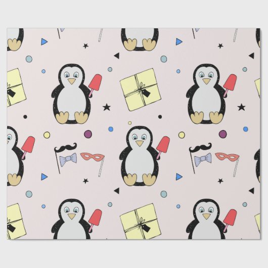 Custom Party Wrapping Paper voor kinderen Cadeaupapier (Vlak)