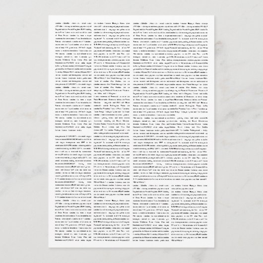 Custom Pasen Uitnodiging Uitnodiging Krant w. Foto (Achterkant)