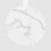 Custom Pastel Blue Shiba Inu Silhouette  Ornament (achterkant)