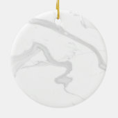 Custom Pastel Blue Shiba Inu Silhouette  Ornament (Achterkant)