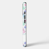 Custom Pastel Cat Pattern Phone Case  (Achterkant / Links)