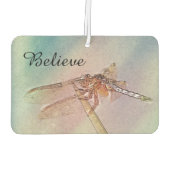Custom Pastel Inspirerend Dragonfly Luchtverfrisser (Achterkant)