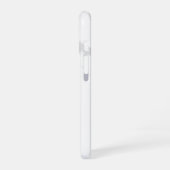 Custom Pastel Shiba Inu Silhouette Phone Case iPhone 16 Hoesje (Linkerkant)