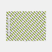 Custom Patriotic JAMAICA FLAG Fleece Deken (Voorkant (Horizontaal))