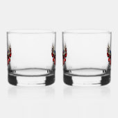 Custom patriotic Whiskey glass Whisky Glas (Links)