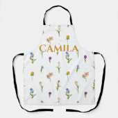 Custom Patterned Floral Schort (Voorkant)