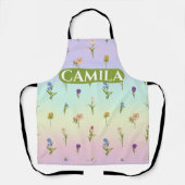 Custom Patterned Floral Schort (Voorkant)