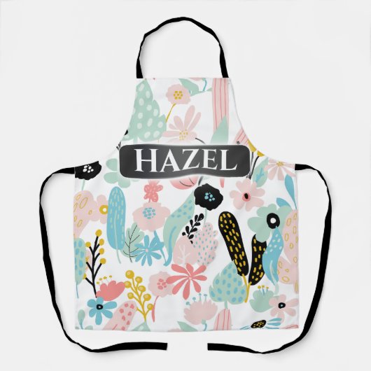 Custom Patterned Floral Schort (Voorkant)