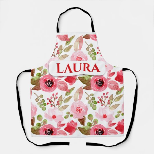 Custom Patterned Floral Schort (Voorkant)