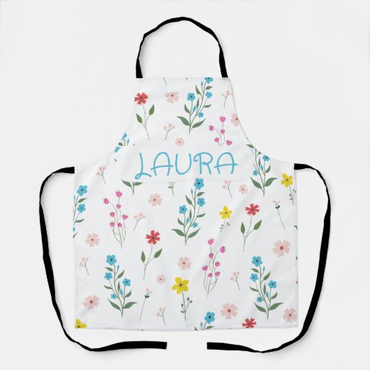 Custom Patterned Floral Schort (Voorkant)